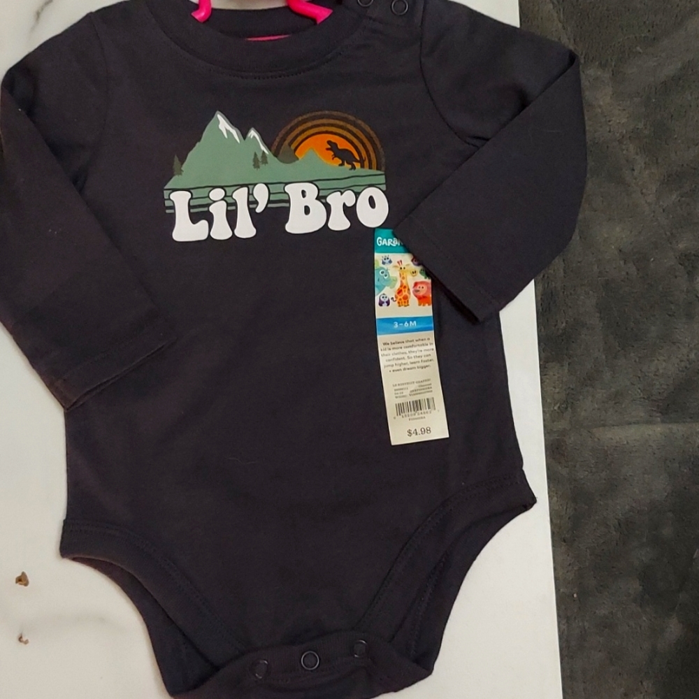 3-6 M Baby Boy Onesie